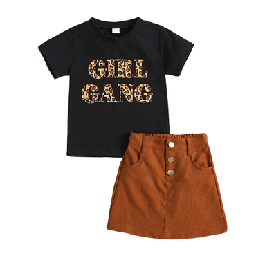 GIRL GANG Skirt Set